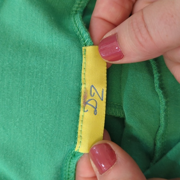 DZ Daren Z Green Plunging V Neck Sleeveless Dress - Picture 4 of 4